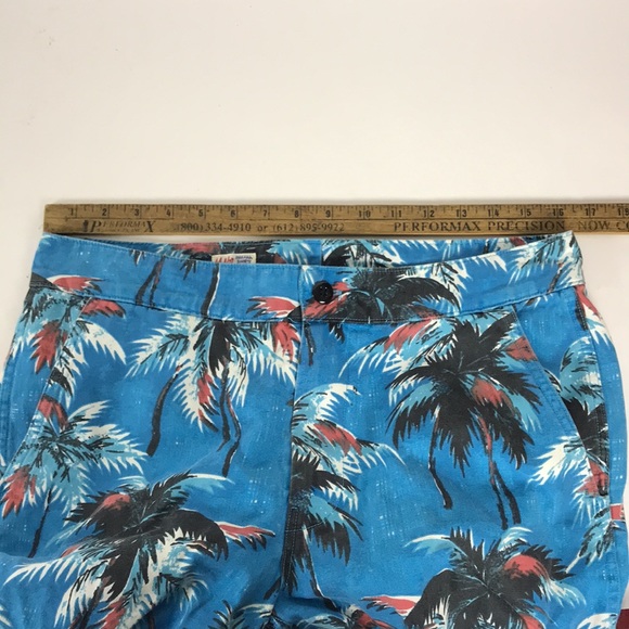 M.NII Makaha Mens Palm Trees Lined Swim Shorts/Trunks Runs 32” Inches - Picture 6 of 10